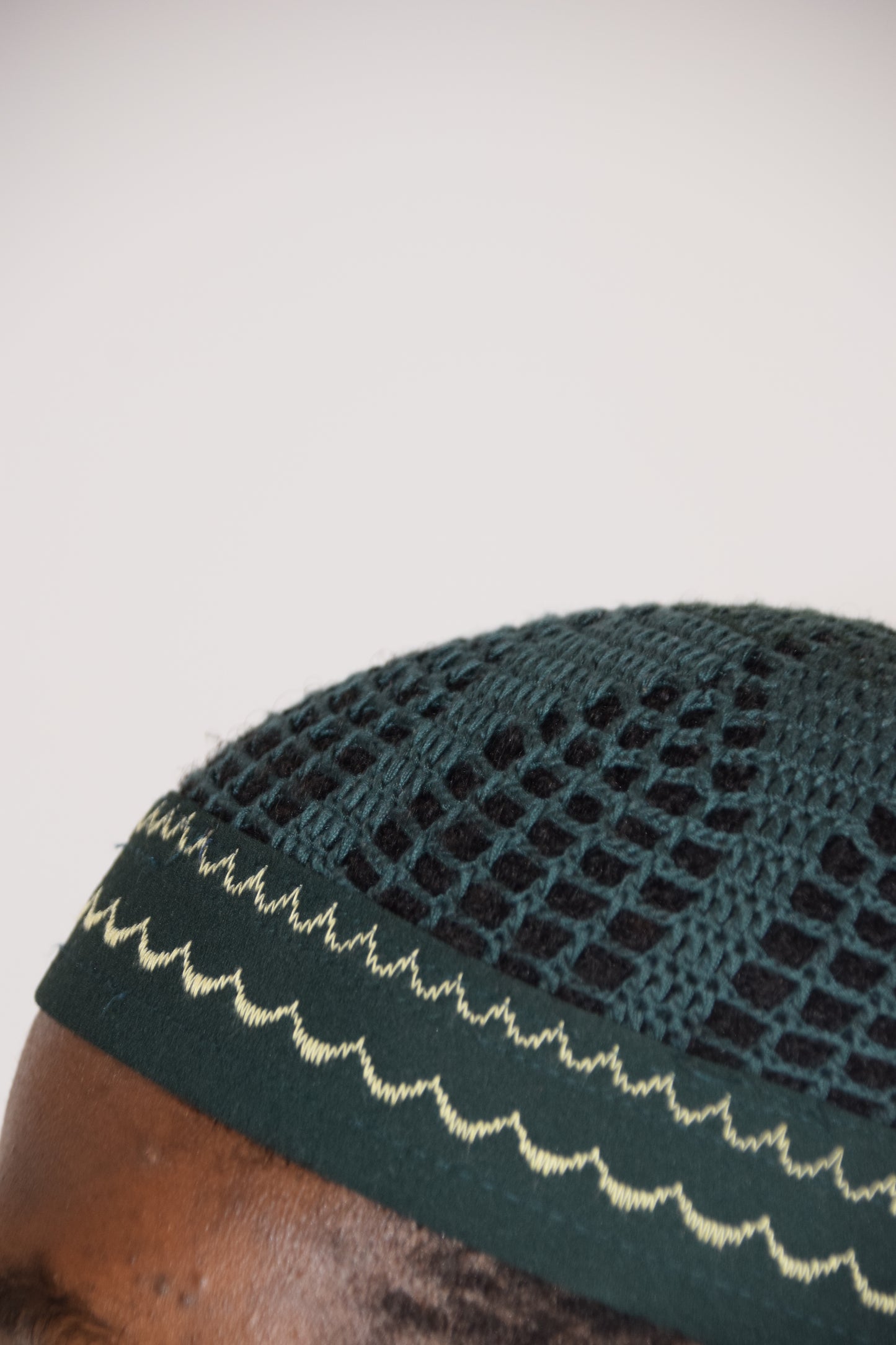 Kufi Egipcio Verde (2) de Alta Calidad