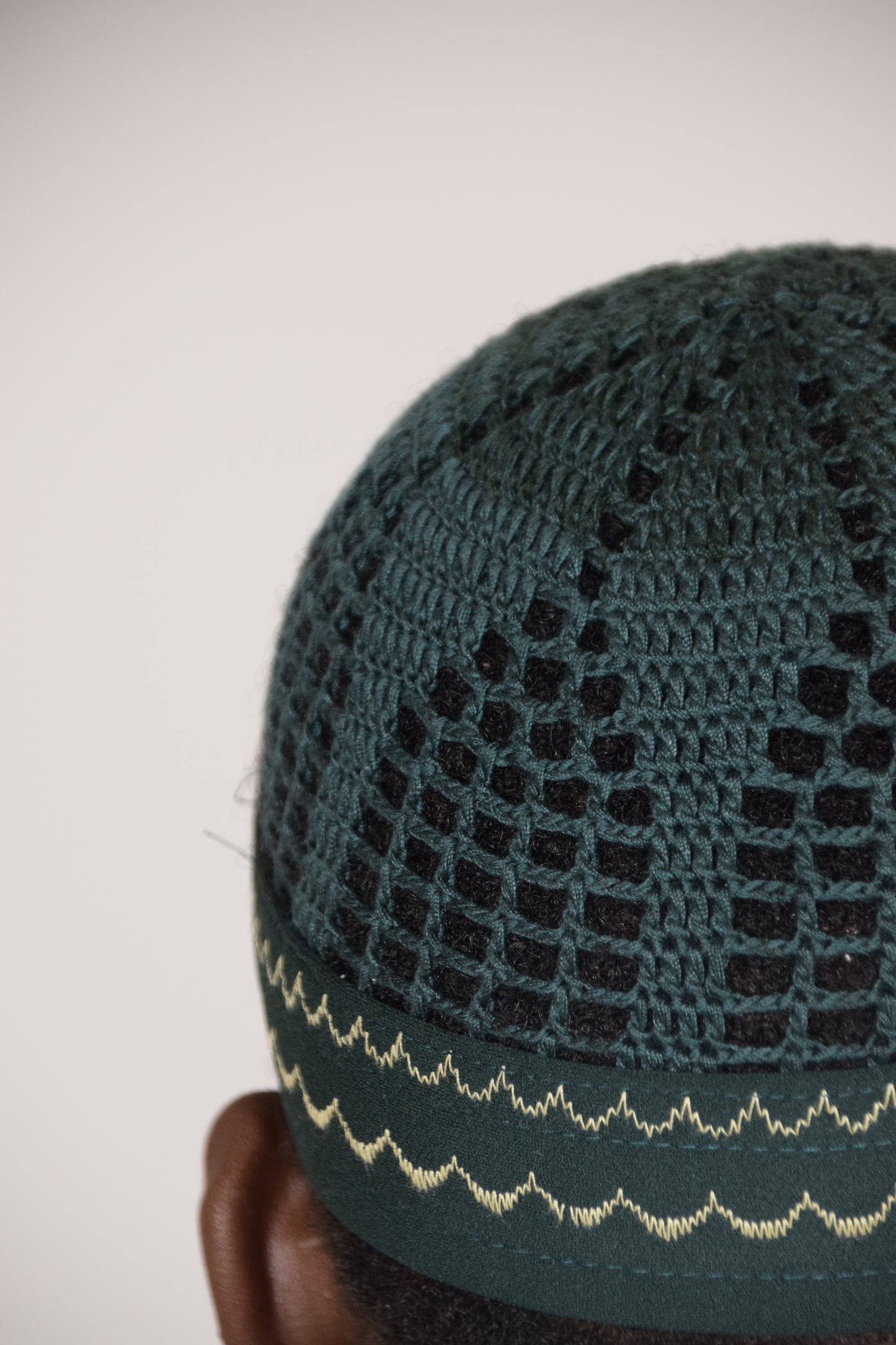 Kufi Egipcio Verde (2) de Alta Calidad