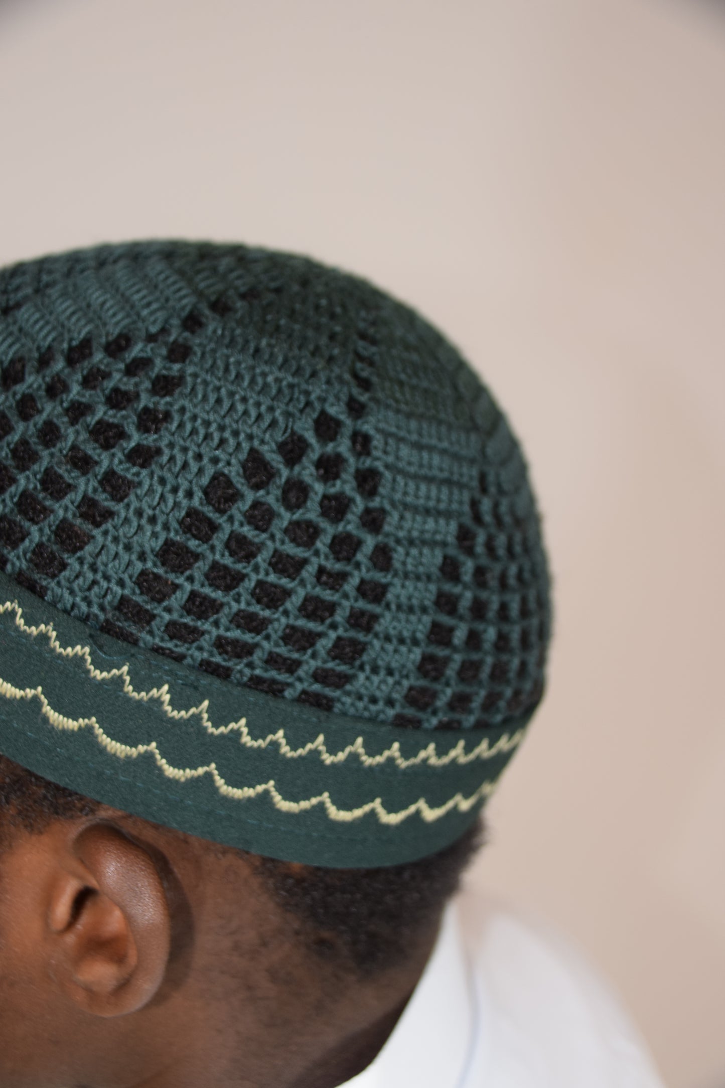 Kufi Egipcio Verde (2) de Alta Calidad