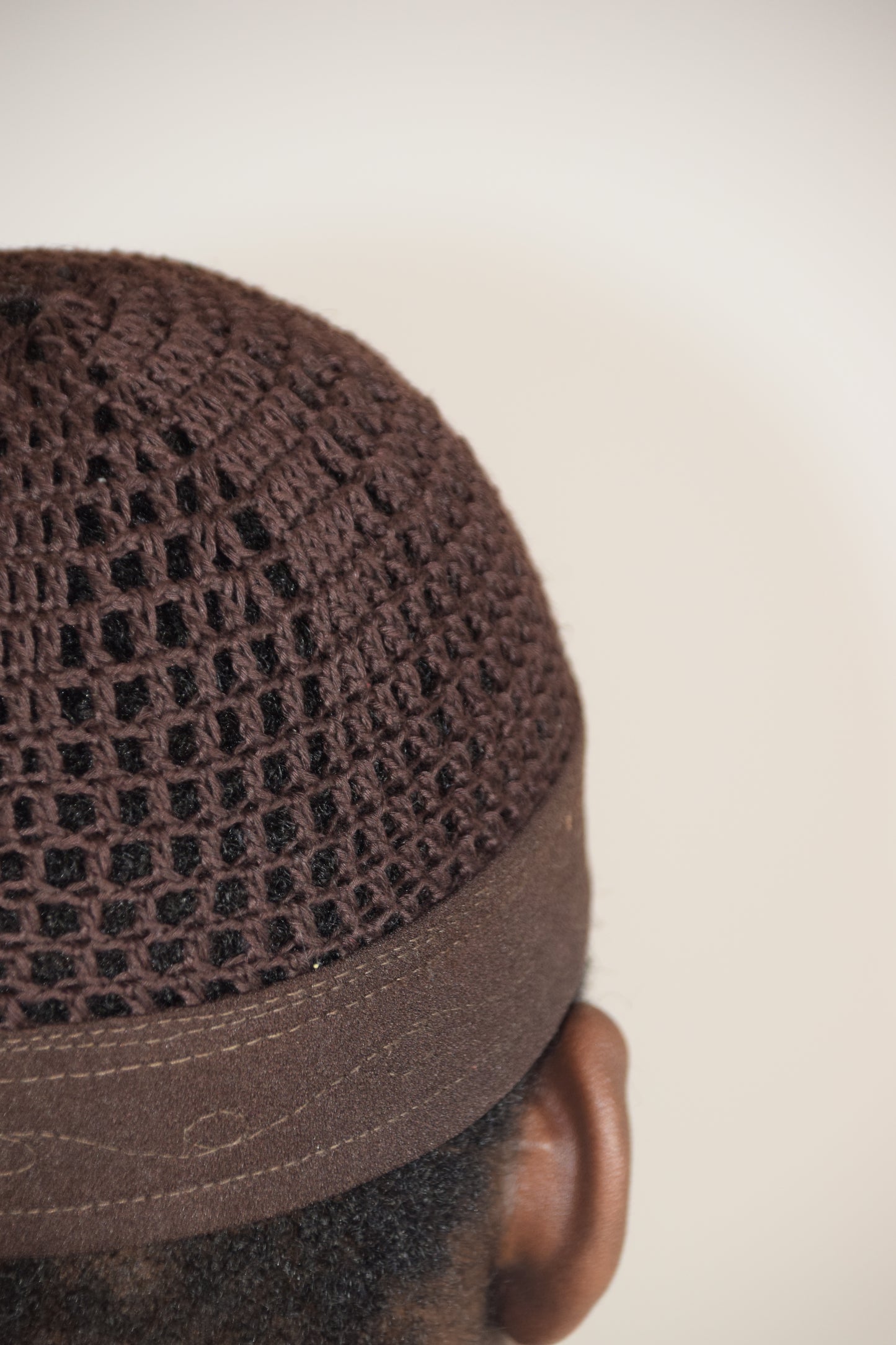 Kufi Egipcio Marrón Alta Calidad