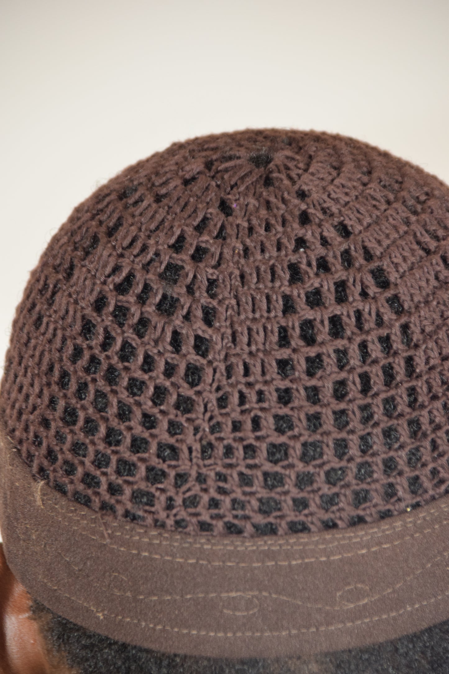 Kufi Egipcio Marrón Alta Calidad