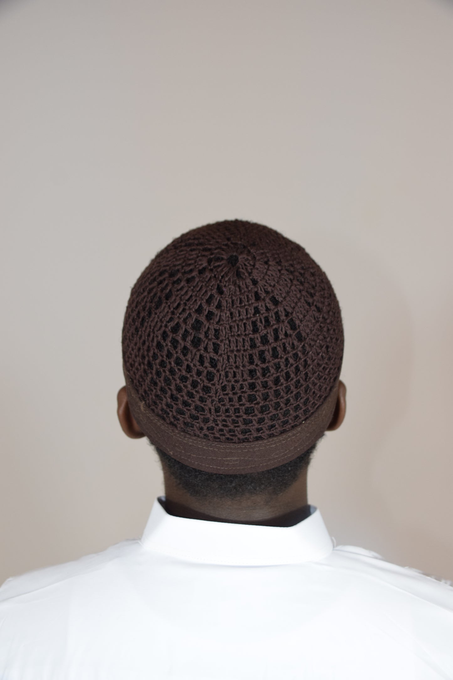 Kufi Egipcio Marrón Alta Calidad