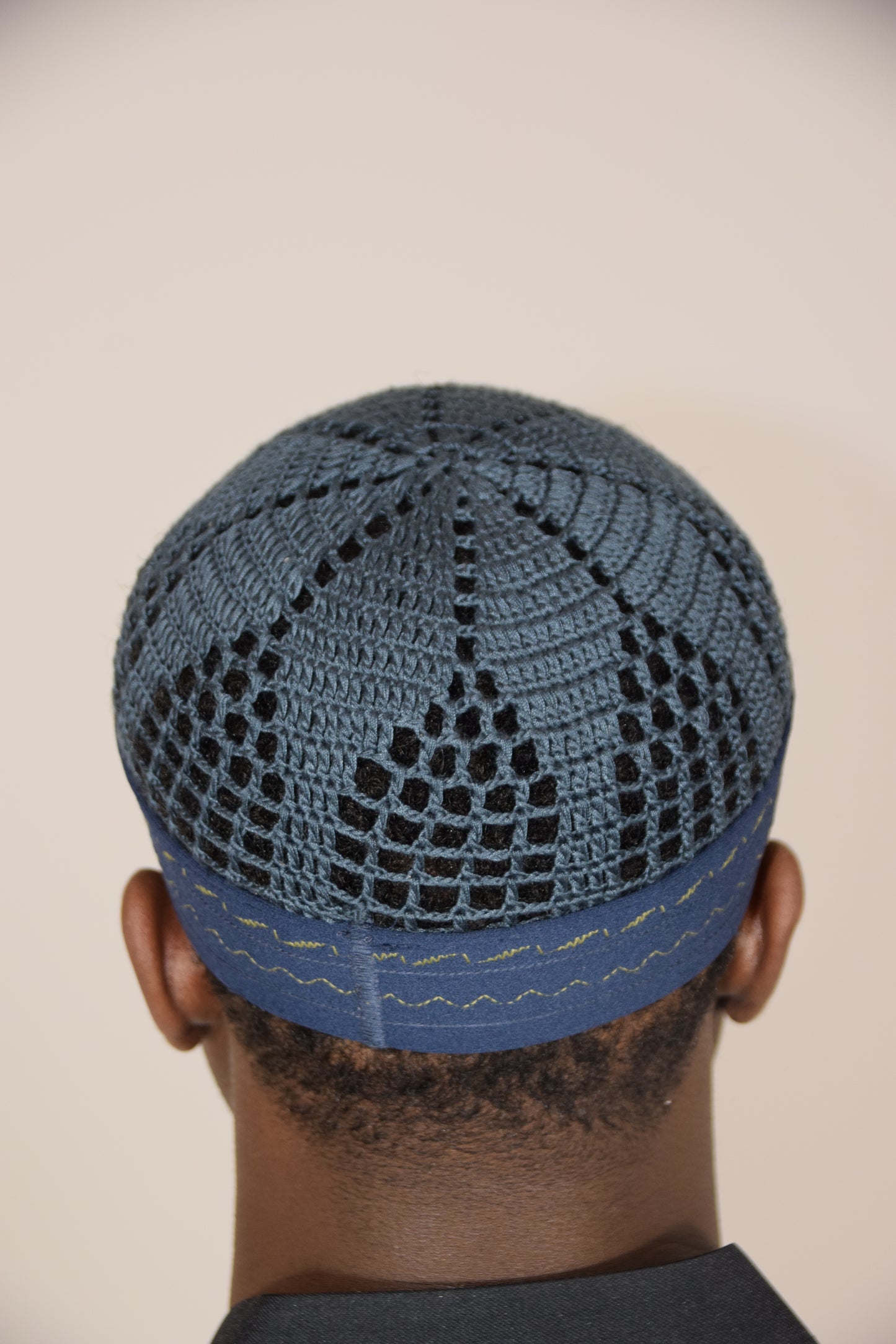 Kufi Egipcio Azul Alta Calidad