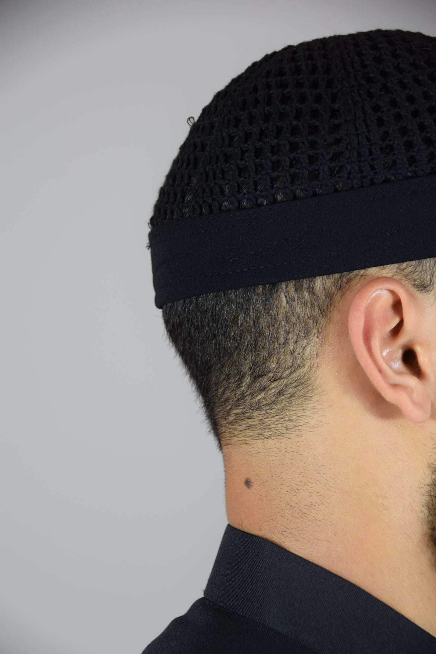 Kufi Egipcio Negro de Alta Calidad