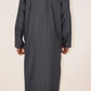 Thobe Emirati Hannawi - Gris Oscuro