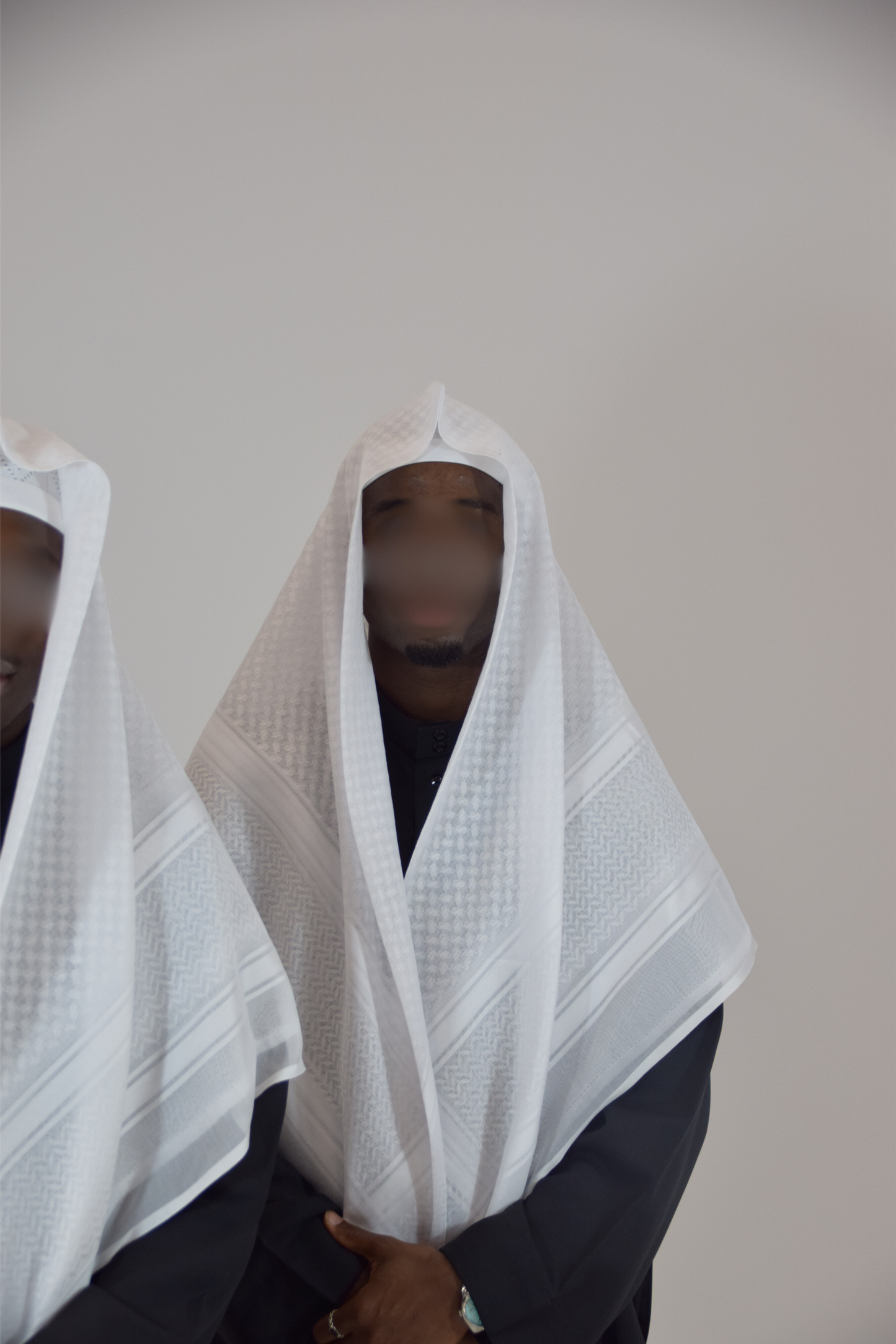 Shemagh Saudí Blanco – Alta Calidad