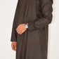 Thobe Emirati Hannawi (Marrón oscuro)