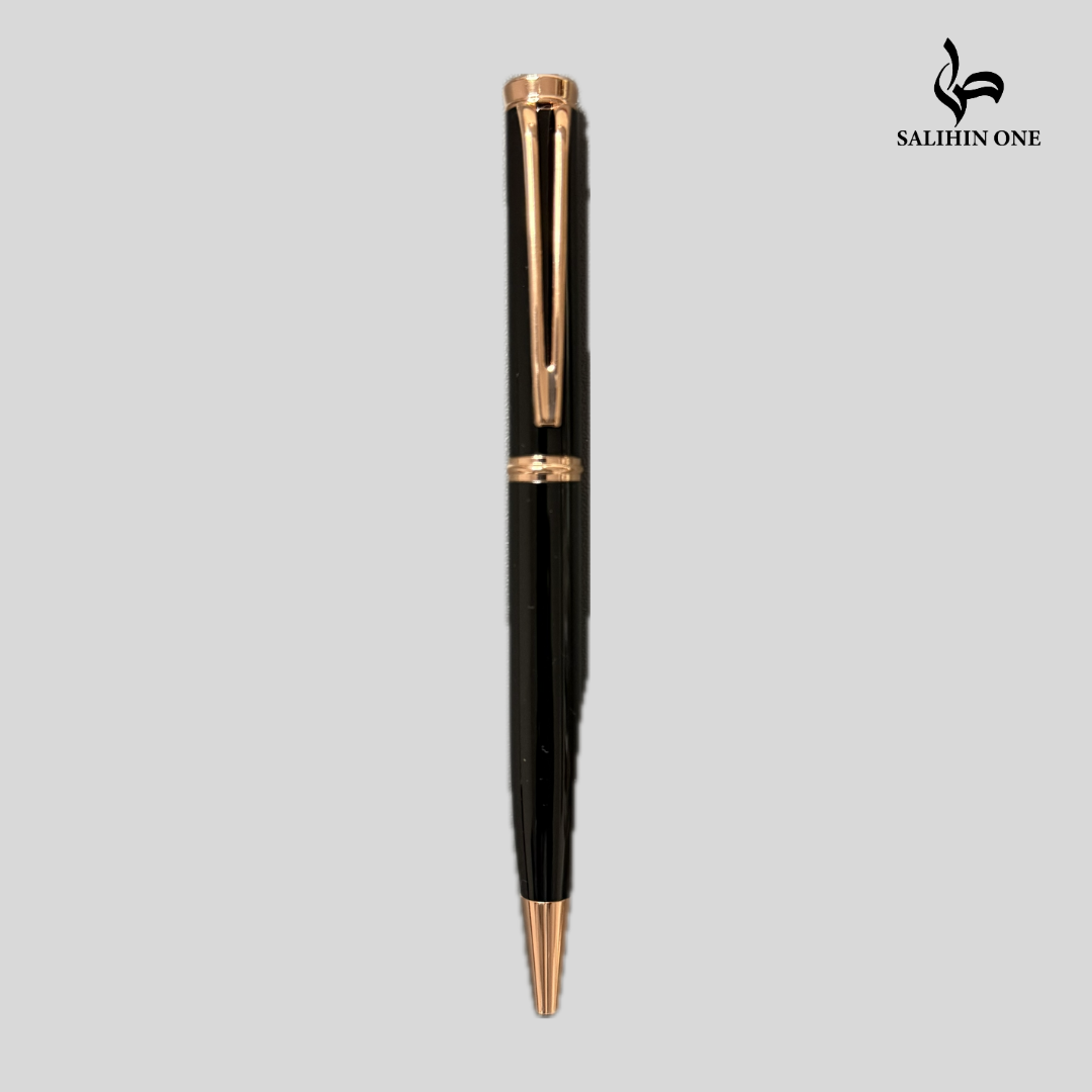 Bolígrafo de Lujo para Thobe [Negro y Bronce]