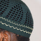 Kufi Egipcio Verde (2) de Alta Calidad