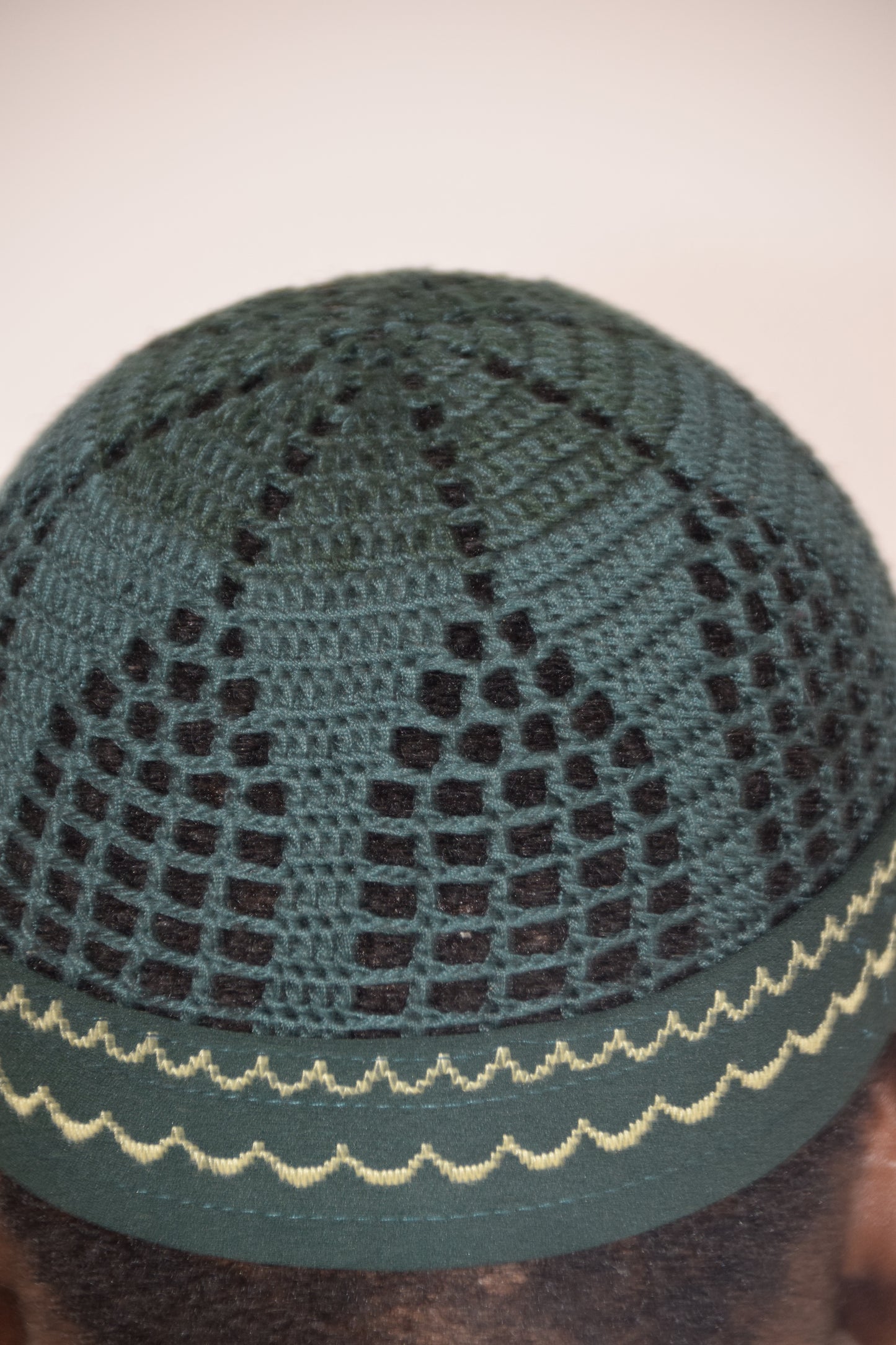 Kufi Egipcio Verde (2) de Alta Calidad