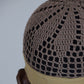 Kufi Egipcio Bordado Clásico – Marron y Beige