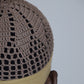 Kufi Egipcio Bordado Clásico – Marron y Beige