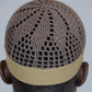 Kufi Egipcio Bordado Clásico – Marron y Beige