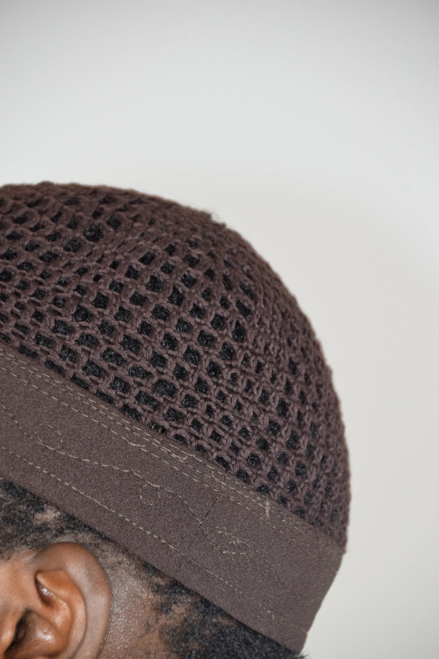 Kufi Egipcio Marrón Alta Calidad