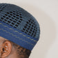 Kufi Egipcio Azul Alta Calidad