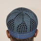 Kufi Egipcio Azul Alta Calidad