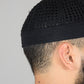 Kufi Egipcio Negro de Alta Calidad