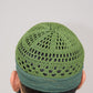 Kufi Egipcio Bordado Clásico – Verde Lima y verde