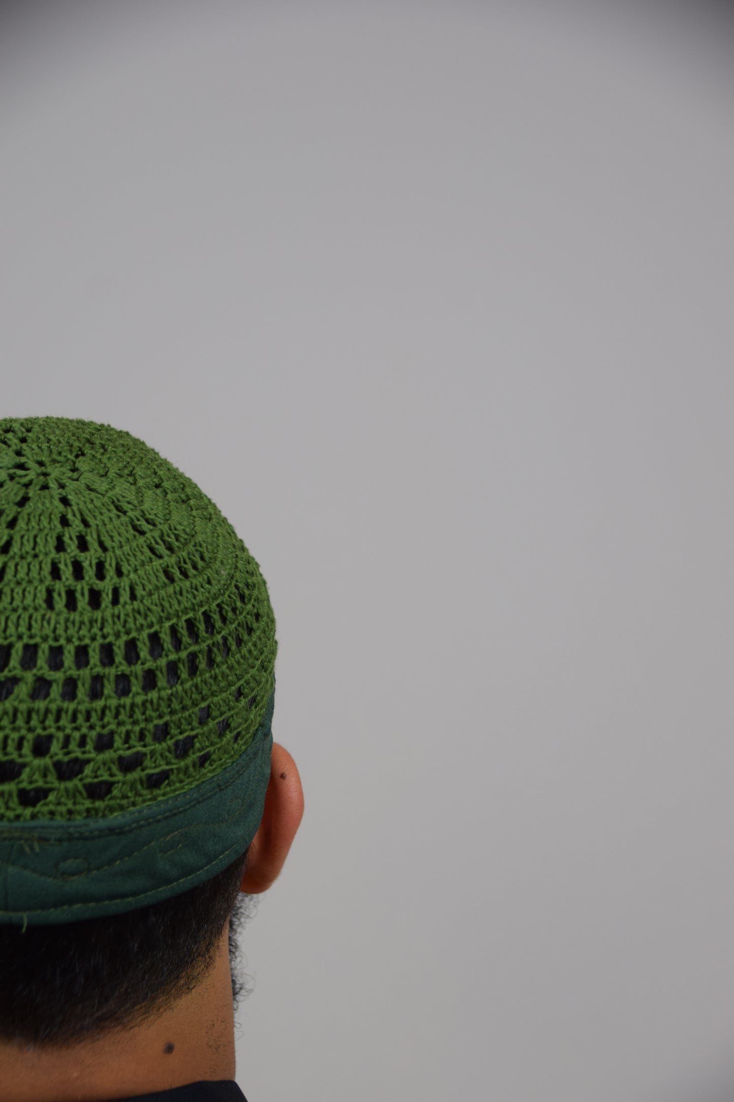 Kufi Egipcio Bordado Clásico – Verde Lima y verde