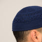 Kufi Egipcio Azul Alta Calidad