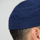 Kufi Egipcio Azul Alta Calidad