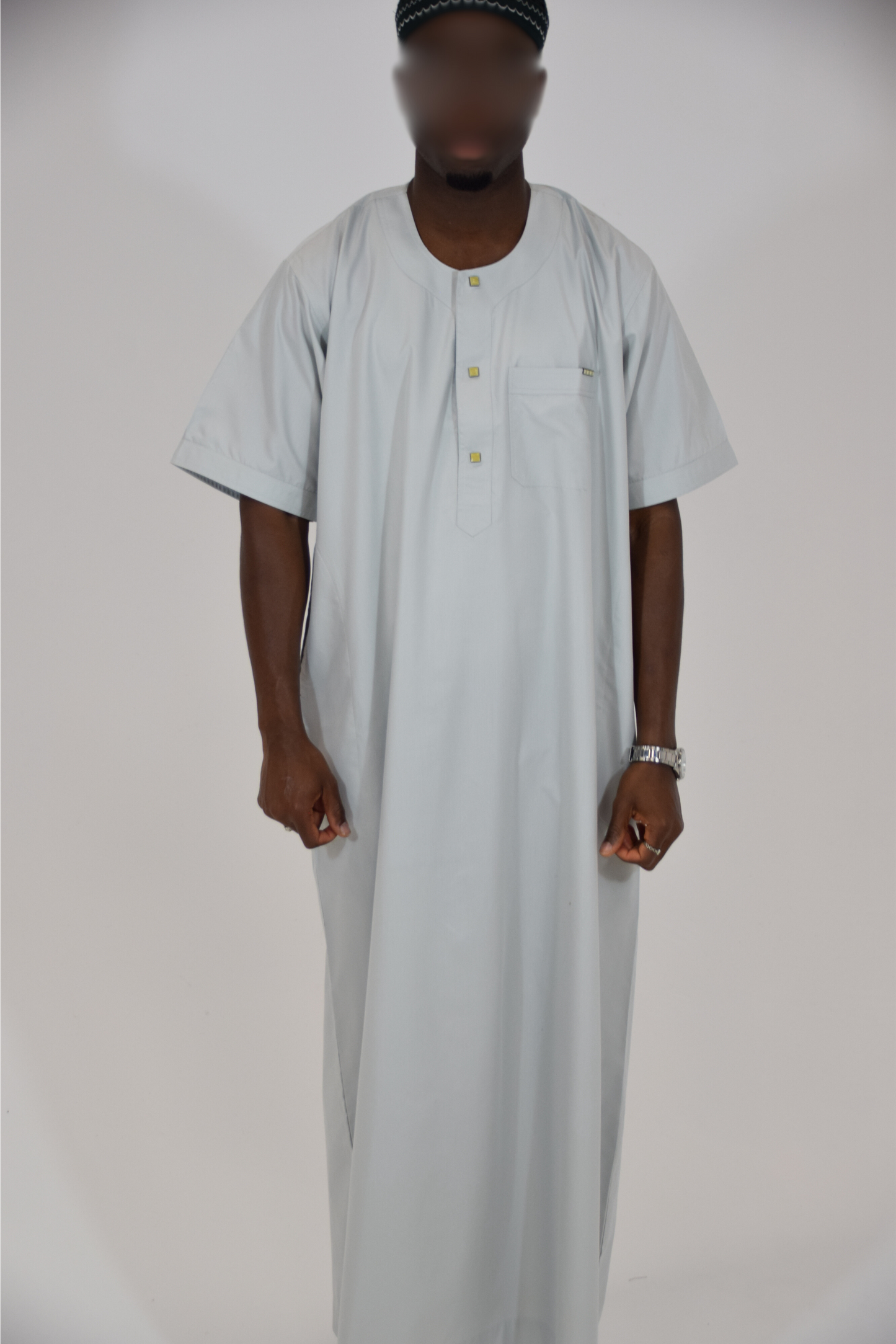 Thobes Hannawi Manga Corta (Azul cielo)
