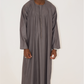 Thobe Emirati Hannawi (Gris oscuro)