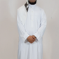 Thobe Haramain Blanco – Pureza & Estilo