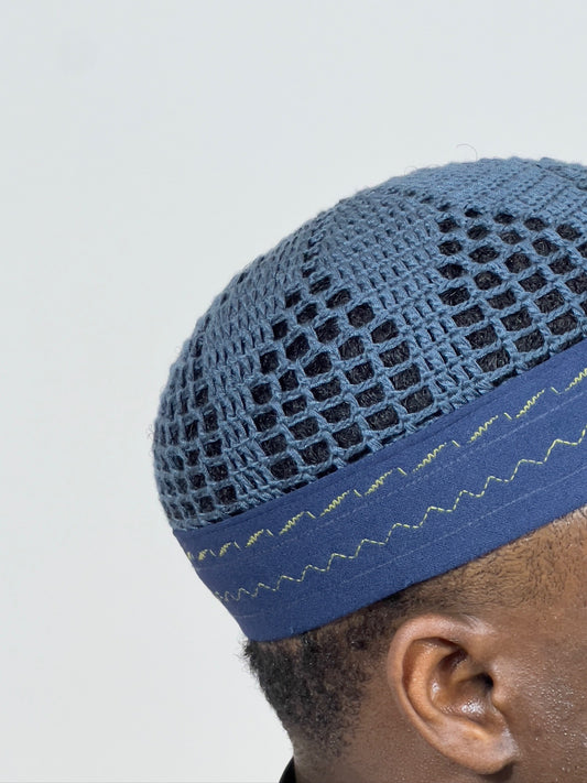 Kufi Egipcio Azul Osucro