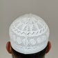 Kufi Blanco 2 con Borde Elástico