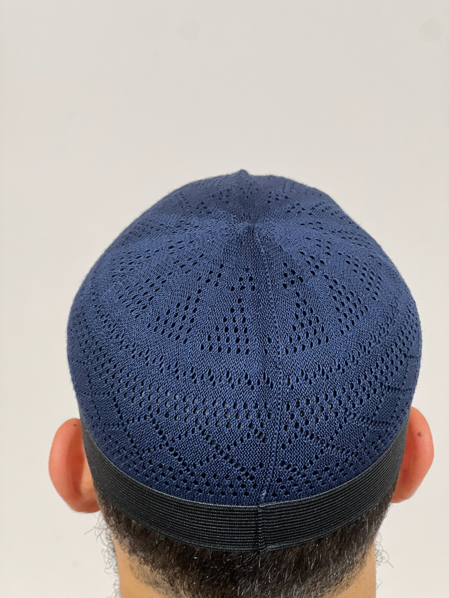 Kufi Azul con Borde Negro - Colores Variados