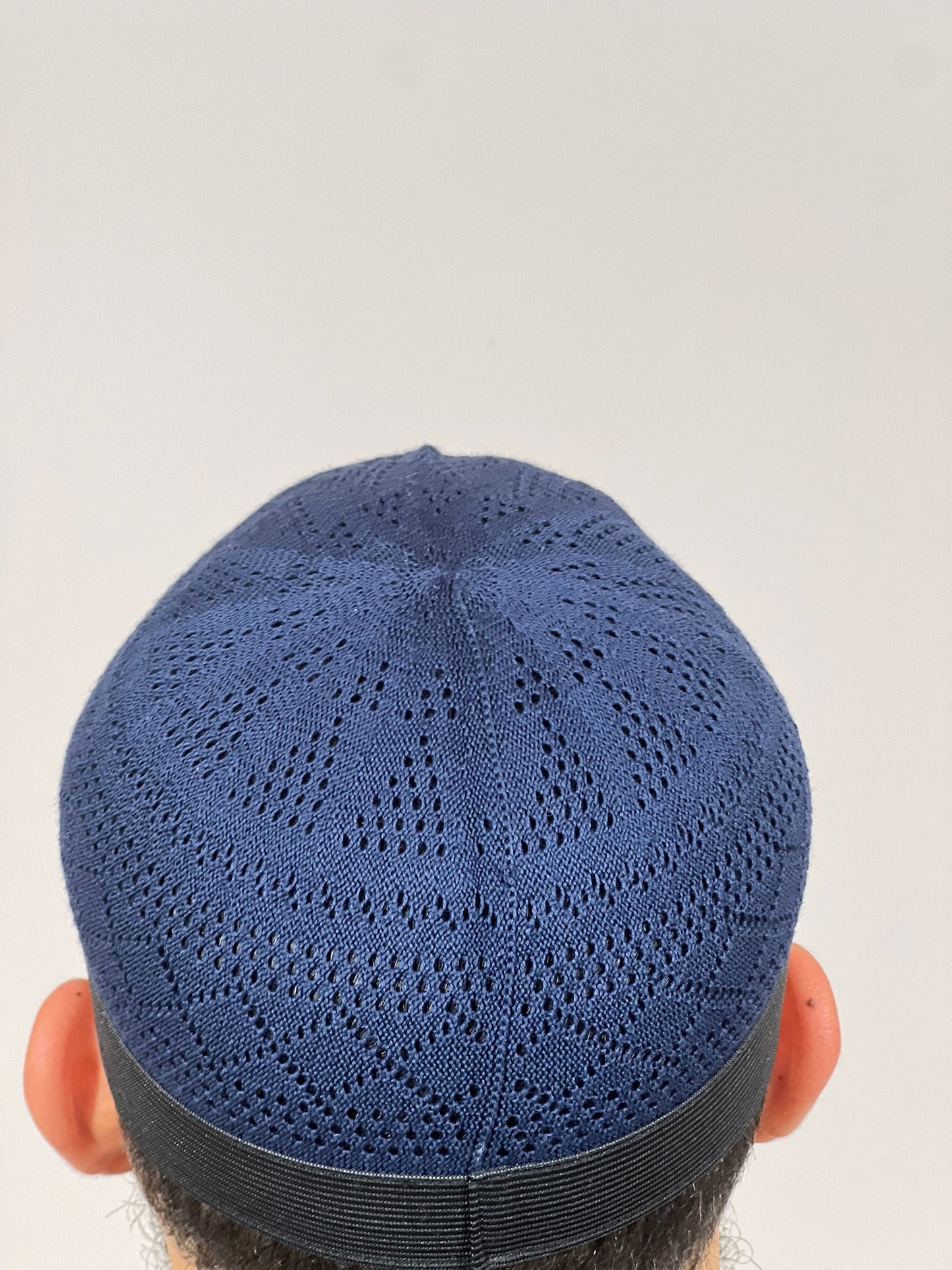 Kufi Azul con Borde Negro - Colores Variados